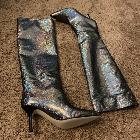 Tamara Mellon boots iridescent - Picture 2 of 9